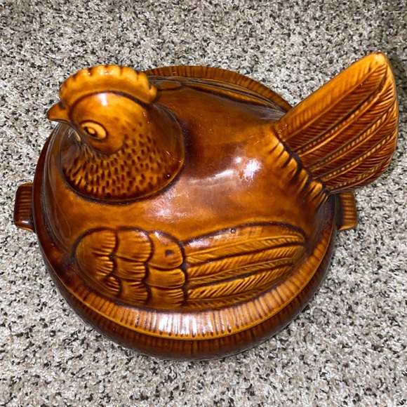 🐚California Pottery Hen on Nest Soup Tureen! - Picture 2 of 14